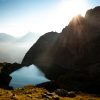 Bristensee im Morgenlicht